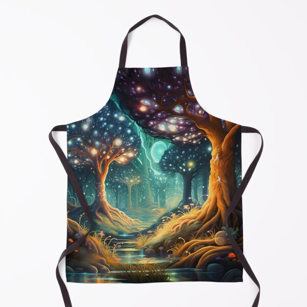 Item preview, Enchanted Canopy: Whimsy in Illuminated Arborea designed and sold by DrawnThreads.