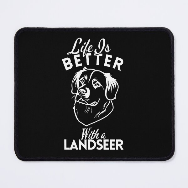 Item preview, Life Is Better With a Landseer – Minimalist Gentle Giant Dog Design designed and sold by GoodyPaws.