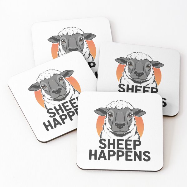 Item preview, Sheep Happens designed and sold by MokeleShop.