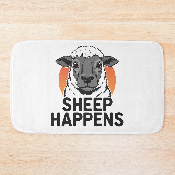 Item preview, Sheep Happens designed and sold by MokeleShop.