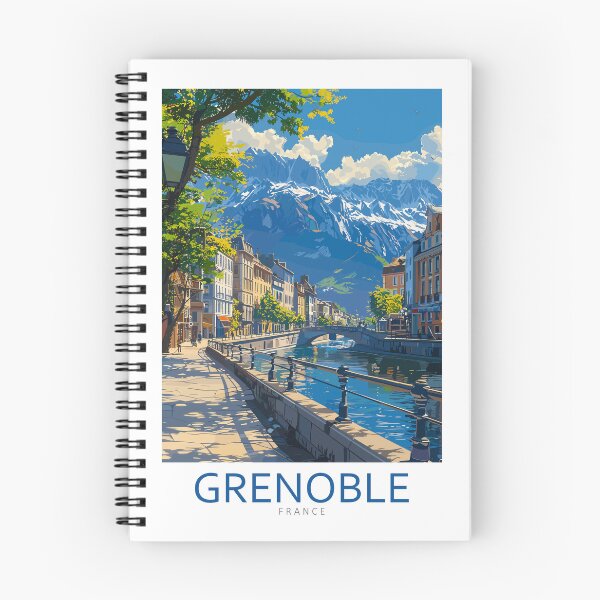 Item preview, Grenoble France - Travel Art designed and sold by Marciolini.