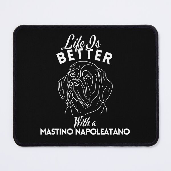 Item preview, Life Is Better With a Mastino Napoletano – Minimalist Wrinkled Guardian Dog Design designed and sold by GoodyPaws.