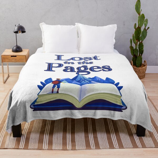 Item preview, Lost in the Pages – Whimsical Book Lover Design designed and sold by DrainedUwU.