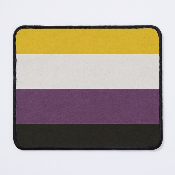 Item preview, Modern Textured Non-binary Pride Flag designed and sold by Headphase Designs.