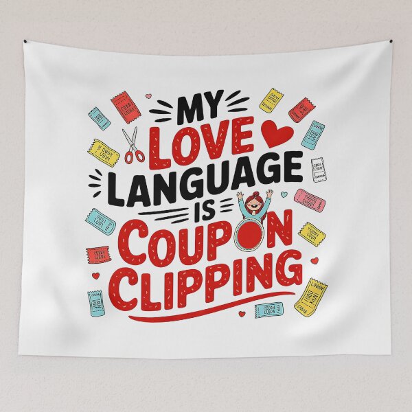 Item preview, Funny Coupon Clipping Design designed and sold by Bliss Find And Design.