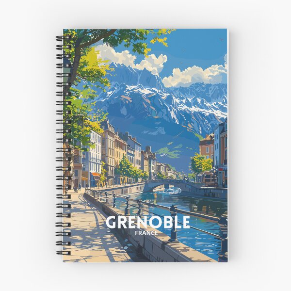 Item preview, Grenoble France - Travel art designed and sold by Marciolini.