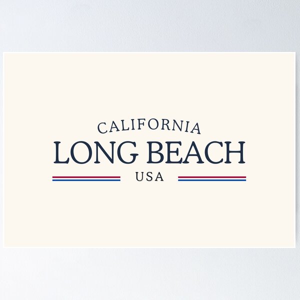 Item preview, Long Beach California Heritage – Classic Cream designed and sold by buglevel.