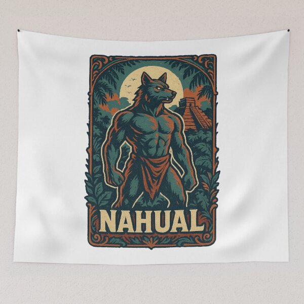 Item preview, Nahual: Guardian of the Spirit and Transformation designed and sold by MythicWild.