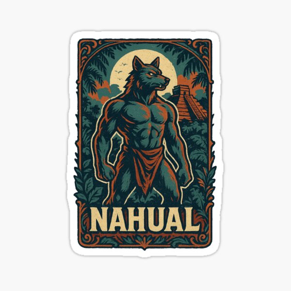Item preview, Nahual: Guardian of the Spirit and Transformation designed and sold by MythicWild.