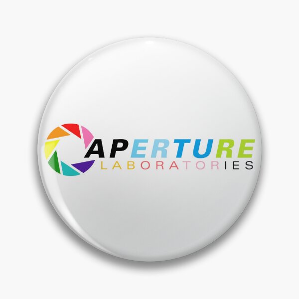 Item preview, Aperture Laboratories (pride colours) designed and sold by BeccaPaintmore.