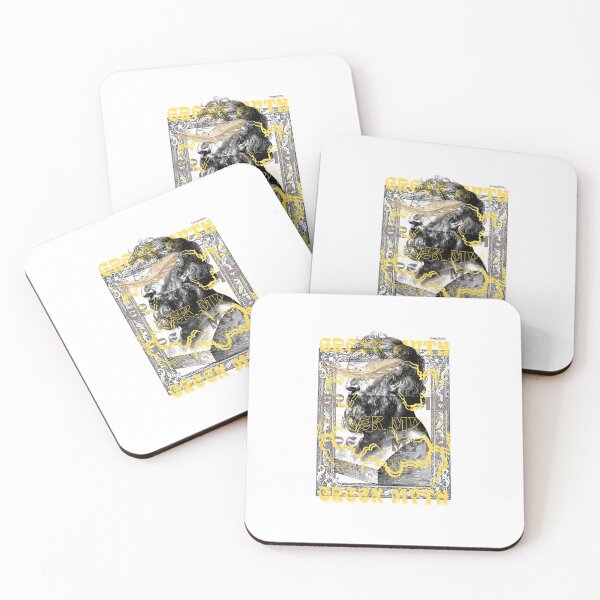 Item preview, STOICISM ANCIENT GREECE PHILOSOPHY GREEK MYTHOLOGY FRAMED MARCUS FIGURE WITH ELECTIC YELLOW LIGHTENING  designed and sold by deeplistic.