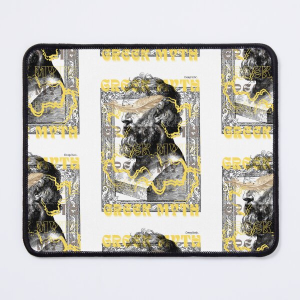 Item preview, STOICISM ANCIENT GREECE PHILOSOPHY GREEK MYTHOLOGY FRAMED MARCUS FIGURE WITH ELECTIC YELLOW LIGHTENING  designed and sold by deeplistic.