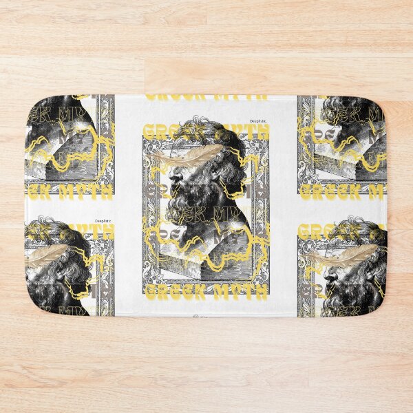 Item preview, STOICISM ANCIENT GREECE PHILOSOPHY GREEK MYTHOLOGY FRAMED MARCUS FIGURE WITH ELECTIC YELLOW LIGHTENING  designed and sold by deeplistic.