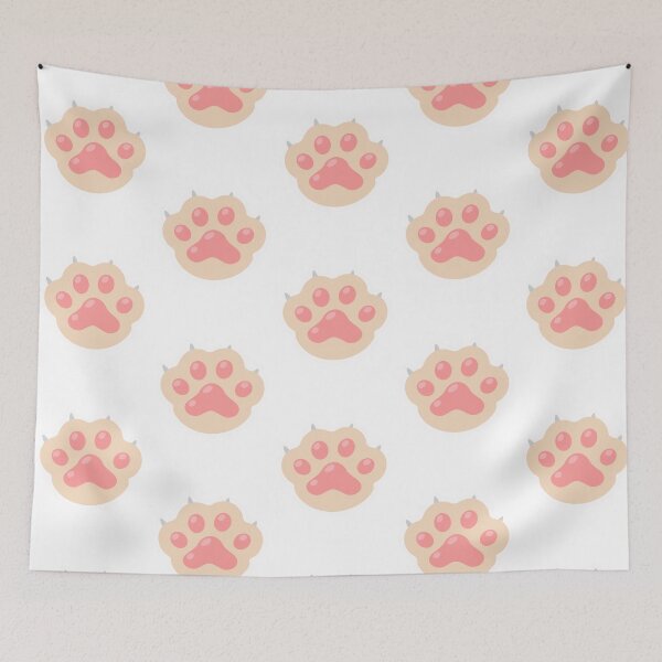 Item preview, Cute Cat Paw Print Illustration designed and sold by Blueprint&co.