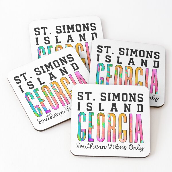 Item preview, St Simons Island Georgia (Southern Vibes) designed and sold by Whackadoodletee.