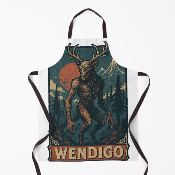 Item preview, Wendigo: Ancestral Spirit of the Frozen Forest designed and sold by MythicWild.