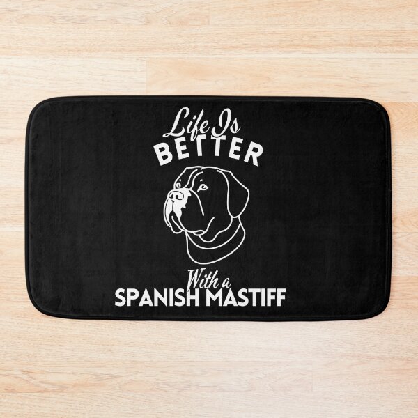 Item preview, Life Is Better With a Spanish Mastiff – Minimalist Majestic Livestock Guardian Design designed and sold by GoodyPaws.
