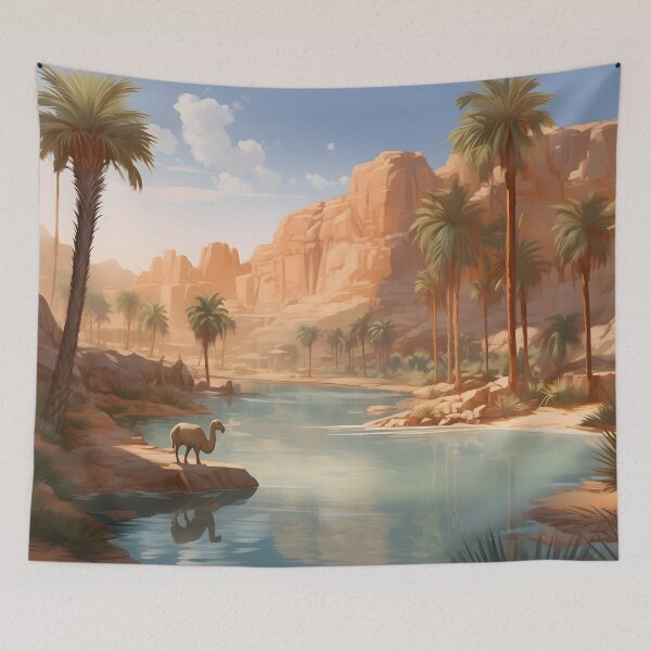 Item preview, Oasis Mirage designed and sold by DrawnThreads.