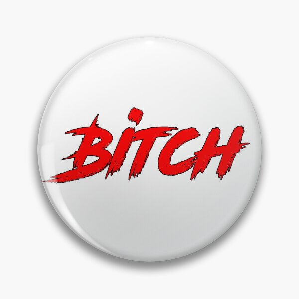Item preview, Bitch – Bold Aggressive Text Sticker designed and sold by Jovie-Patch.