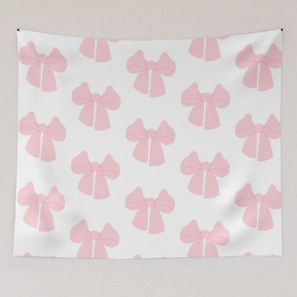 Item preview, Pink Bow Cute Ribbon Kawaii Accessory Illustration designed and sold by Blueprint&co.