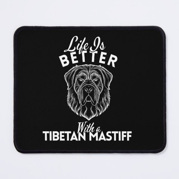 Item preview, Life Is Better With a Tibetan Mastiff – Minimalist Regal Mountain Guardian Design designed and sold by GoodyPaws.