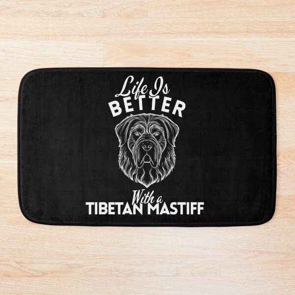 Item preview, Life Is Better With a Tibetan Mastiff – Minimalist Regal Mountain Guardian Design designed and sold by GoodyPaws.