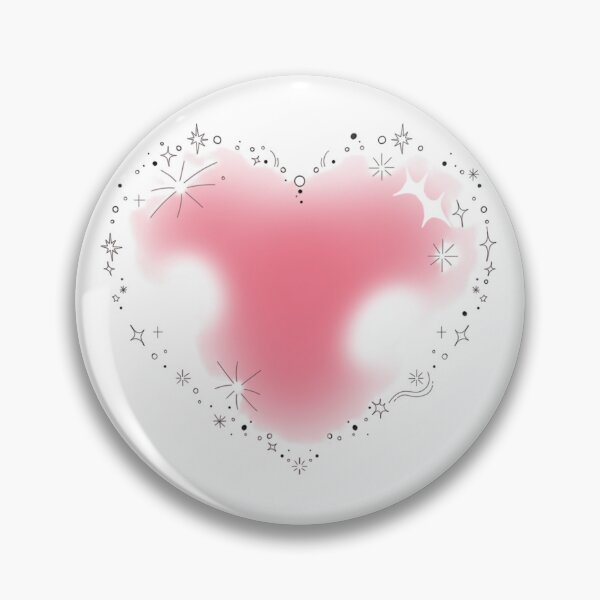 Item preview, Sparkling Heart Illustration with Glowing Pink Center designed and sold by Blueprint&co.