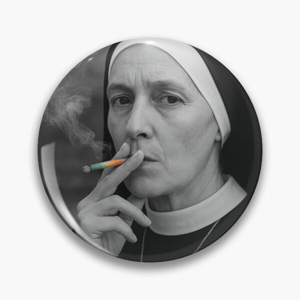 Item preview, Smoking Nun Pride  designed and sold by Ashley Lustful.