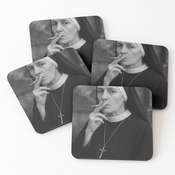 Item preview, Smoking Nun Pride  designed and sold by Ashley Lustful.