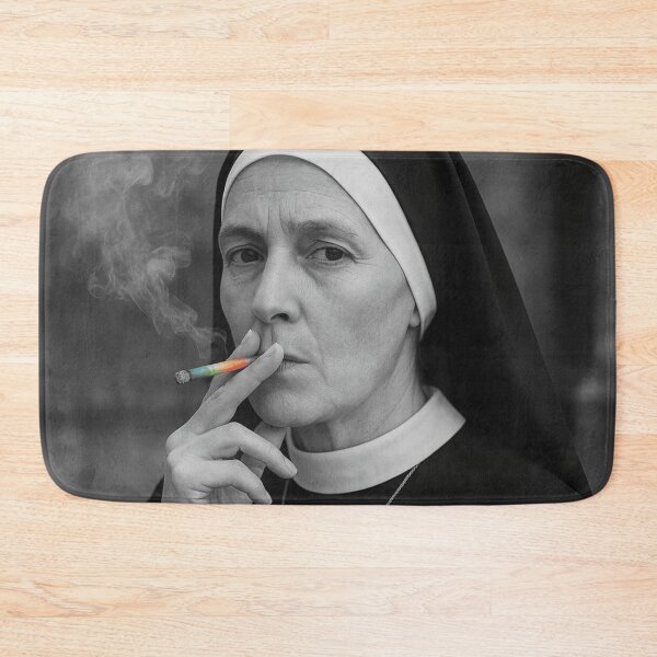 Item preview, Smoking Nun Pride  designed and sold by Ashley Lustful.