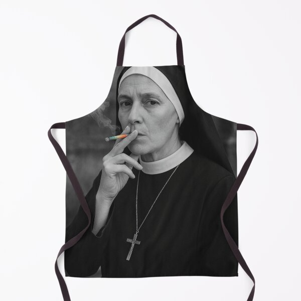 Item preview, Smoking Nun Pride designed and sold by Ashley Lustful.