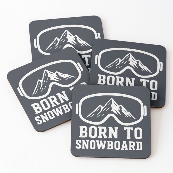 Item preview, Born To Snowboard  designed and sold by HowToCanadian.