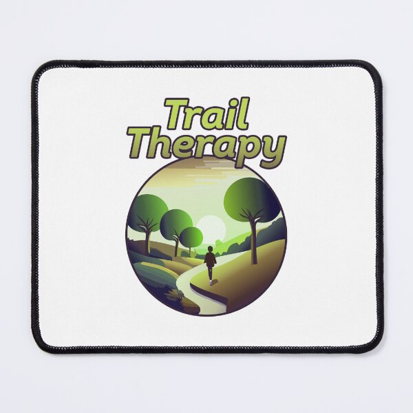 Item preview, Trail Therapy – Relaxing Nature Hike Design designed and sold by DrainedUwU.