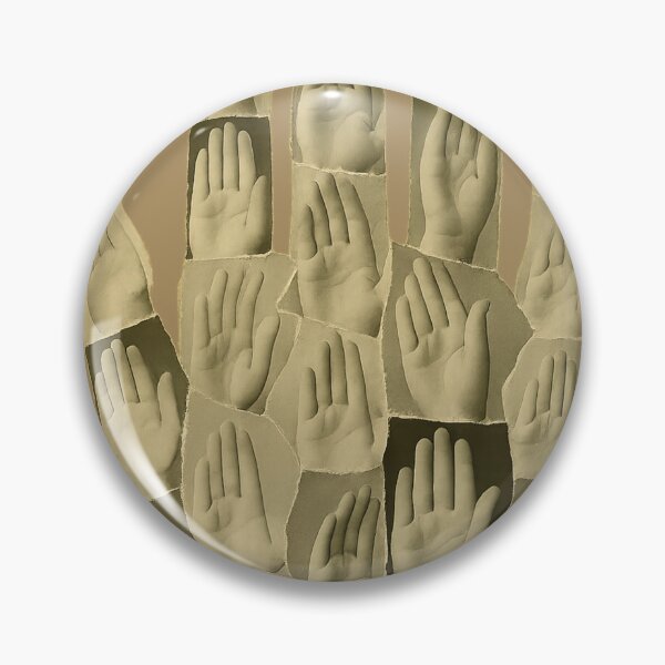 Item preview, Surreal Hand Collage Art – Abstract Multi-Hand Design designed and sold by omerckaca.