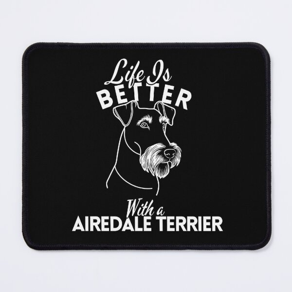 Item preview, Life Is Better With an Airedale Terrier – Minimalist Brave and Loyal Terrier Design designed and sold by GoodyPaws.