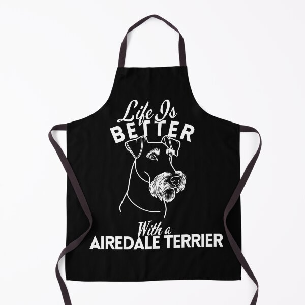 Item preview, Life Is Better With an Airedale Terrier – Minimalist Brave and Loyal Terrier Design designed and sold by GoodyPaws.