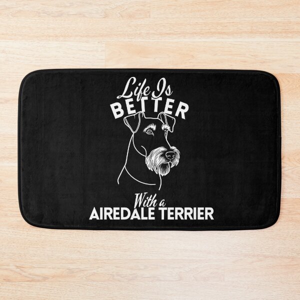 Item preview, Life Is Better With an Airedale Terrier – Minimalist Brave and Loyal Terrier Design designed and sold by GoodyPaws.