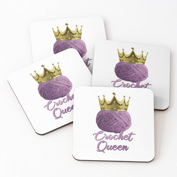 Item preview, Crochet Queen – Royal Yarn Enthusiast Design designed and sold by DrainedUwU.