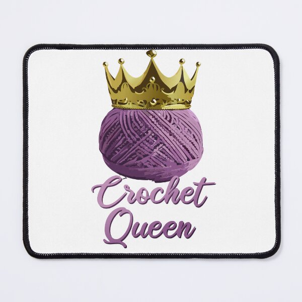 Item preview, Crochet Queen – Royal Yarn Enthusiast Design designed and sold by DrainedUwU.
