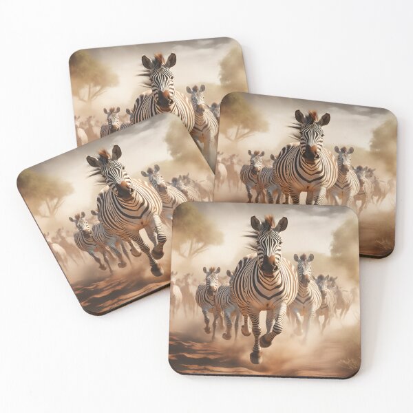 Item preview, Savannah Symphony: Zebras Unleashed designed and sold by DrawnThreads.