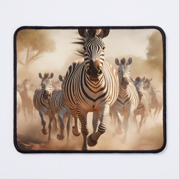 Item preview, Savannah Symphony: Zebras Unleashed designed and sold by DrawnThreads.