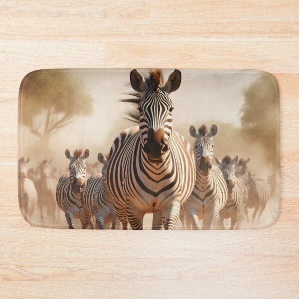 Item preview, Savannah Symphony: Zebras Unleashed designed and sold by DrawnThreads.