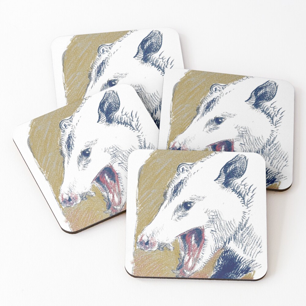 Item preview, Coasters (Set of 4) designed and sold by RagsDrag.