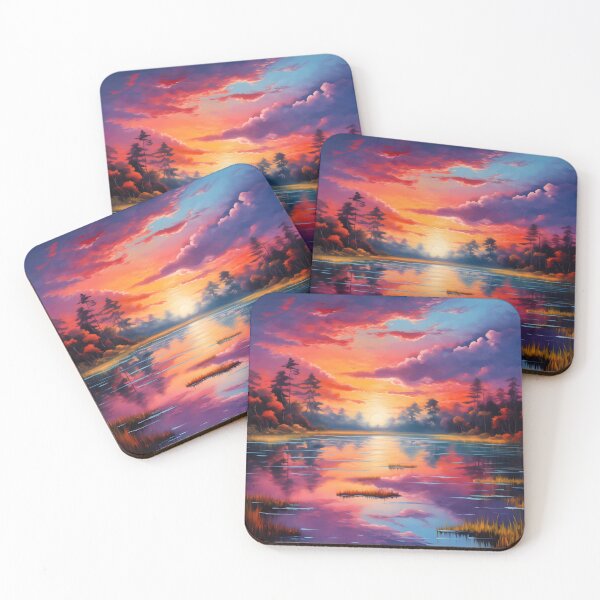 Item preview, Lake's Reflective Beauty designed and sold by DrawnThreads.