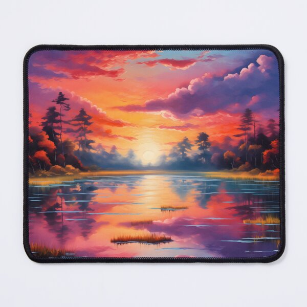 Item preview, Lake's Reflective Beauty designed and sold by DrawnThreads.