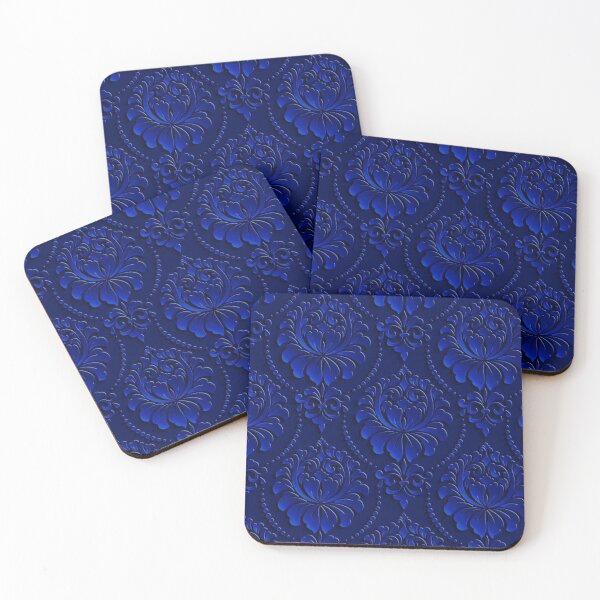 Item preview, Elegant Royal Blue Ornamental Design designed and sold by IulianasArts.