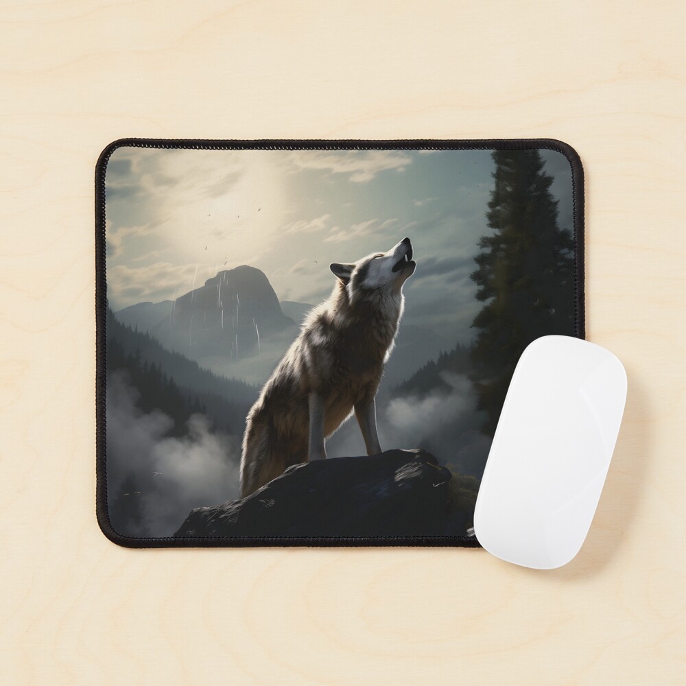 Vista previa del artículo con la obra «Alfombrilla de ratón», diseñado y vendido por DrawnThreads.