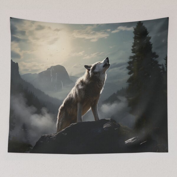 Item preview, Howling to the heavens designed and sold by DrawnThreads.