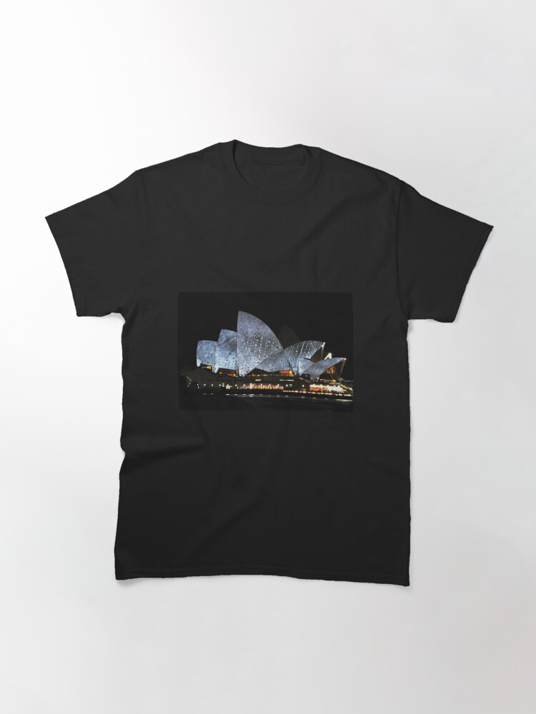 Thumbnail 3 of 7, Classic T-Shirt, Vividly Black and White designed and sold by Jdubphotog.