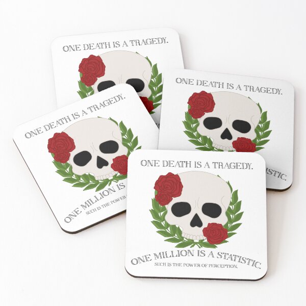 Item preview, (Black Text) One Death vs One Million designed and sold by Veltrix-Studios.